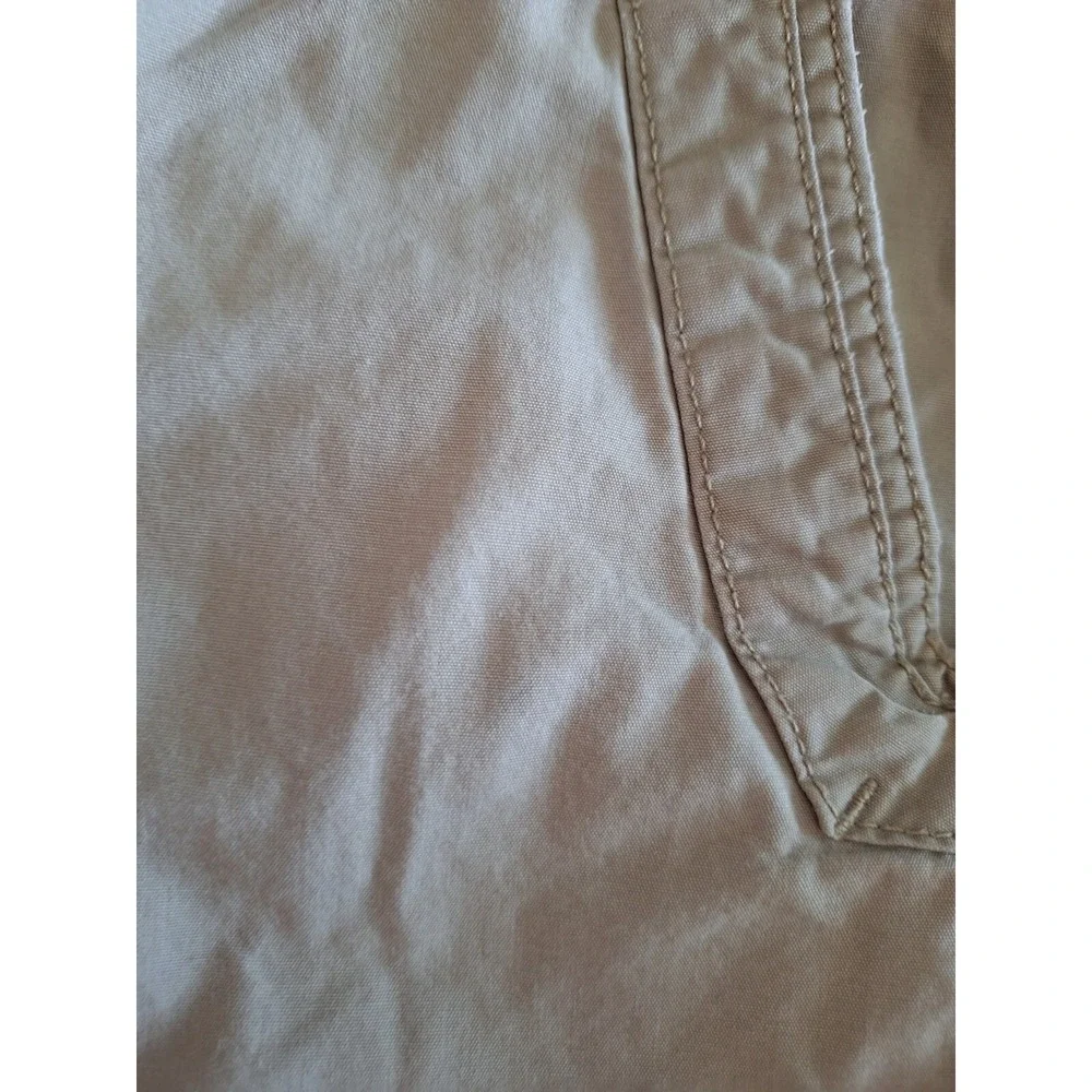 Lee Dungarees Cargo Shorts Mens 38 Beige 90's 100%Cotton Work Wear‎